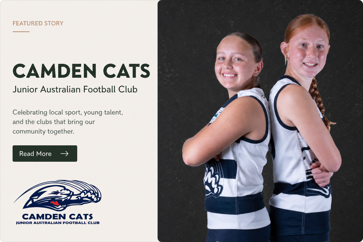 Inside the Camden Cats Junior AFL Club: The Heart of Footy in Oran Park.