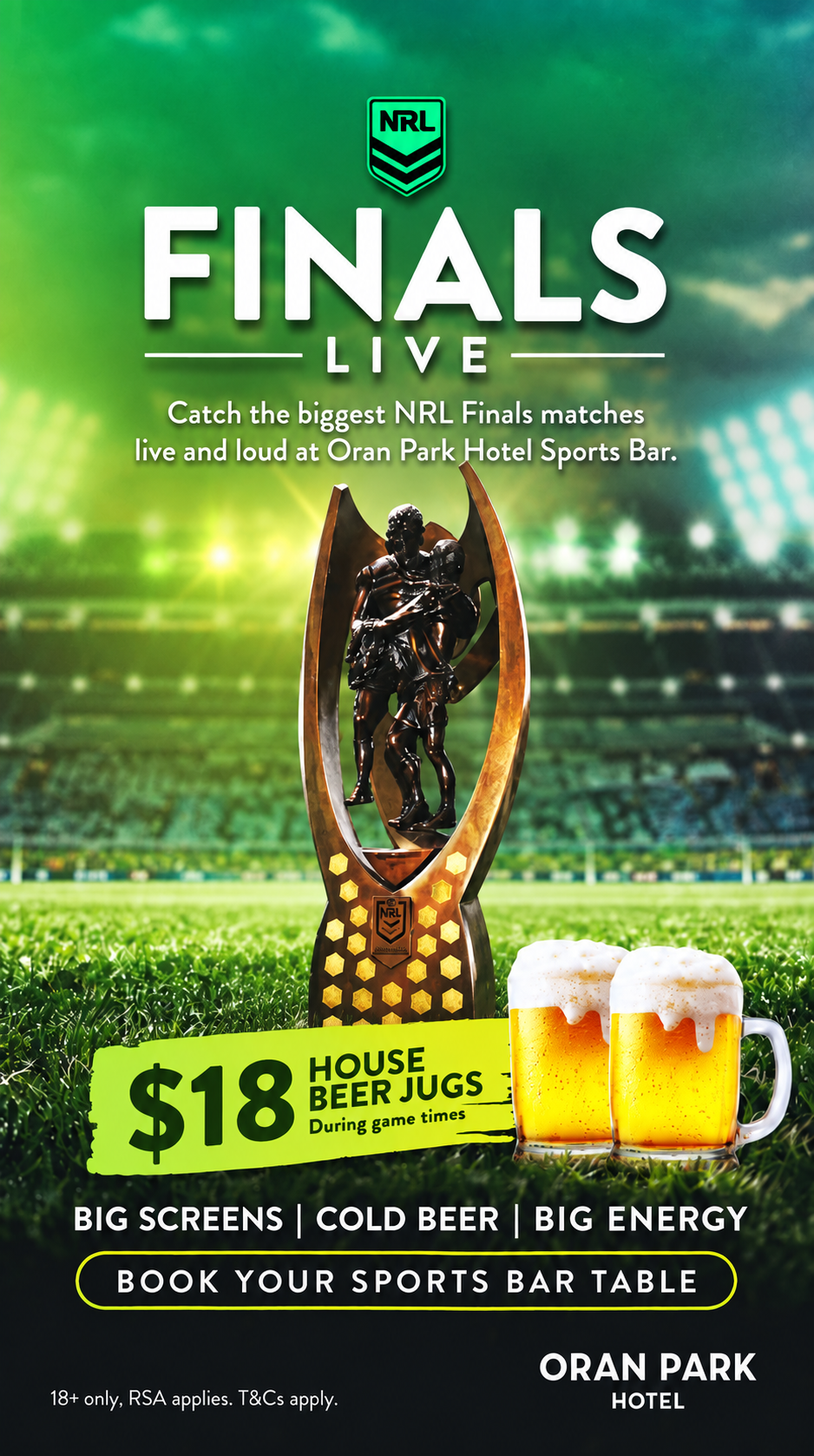 NRL &amp; AFL GRAND FINALS