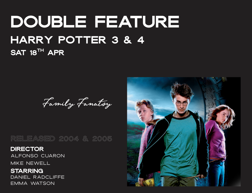 Harry Potter 3 & 4