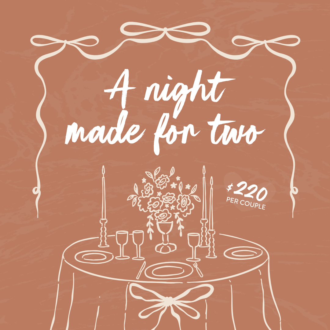 A Night For Two In Our Cellar | 14 Feb