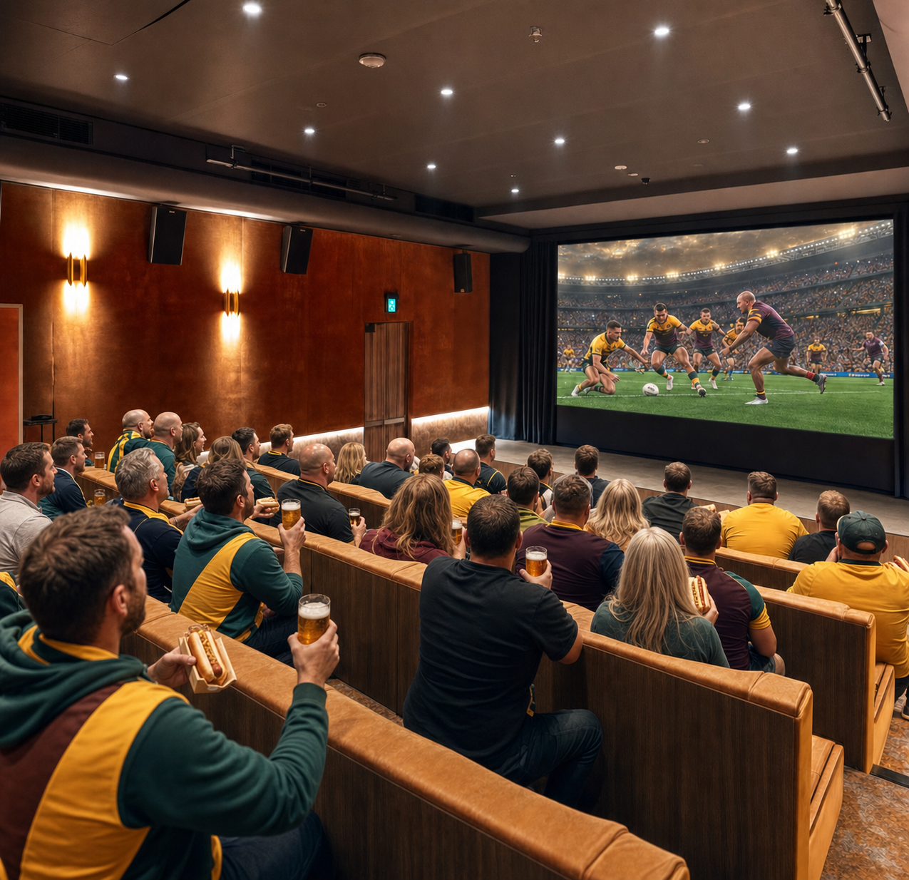 YOUR GAME. YOUR PRIVATE BIG SCREEN.