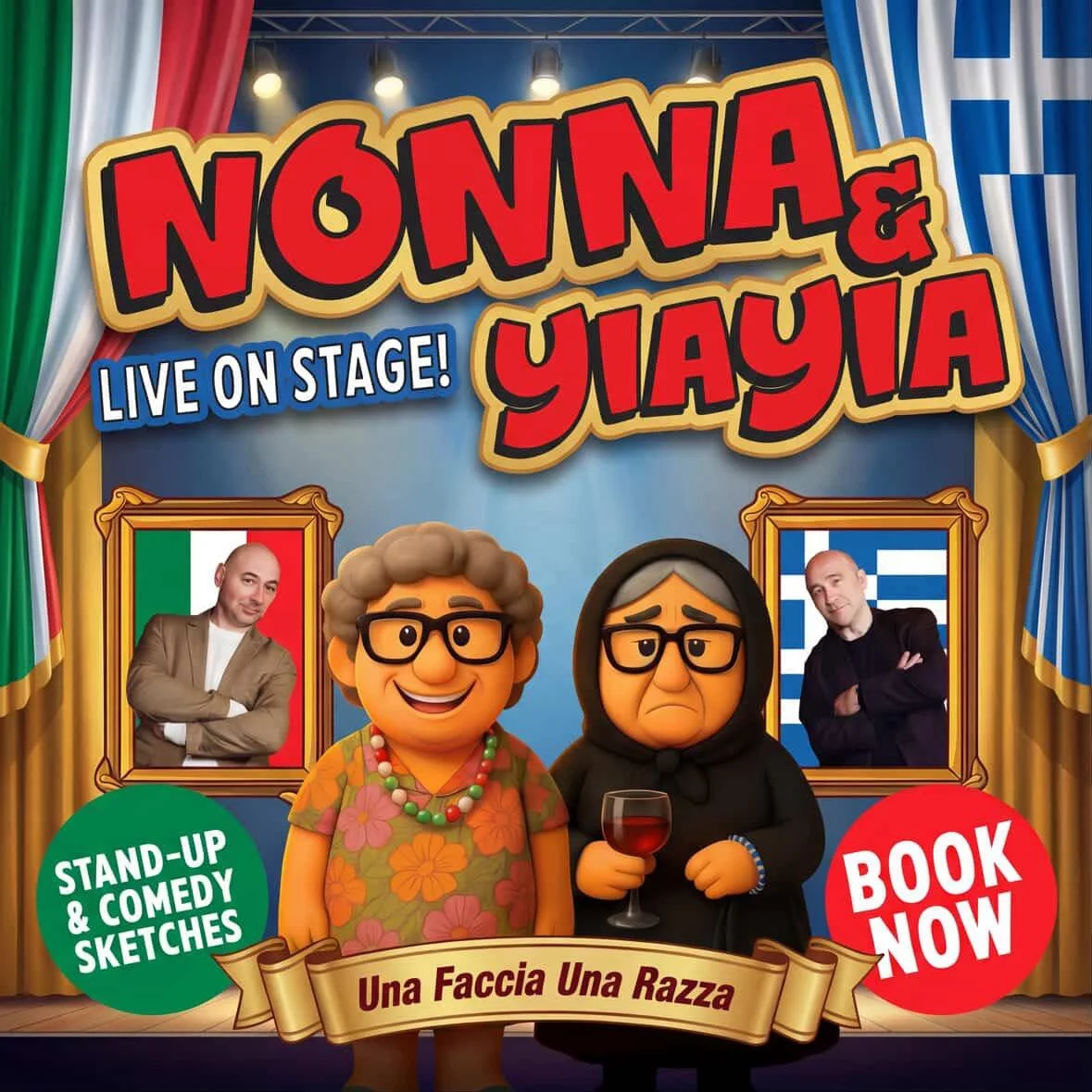 The Nonna and Yiayia Comedy Show | 4 Sep