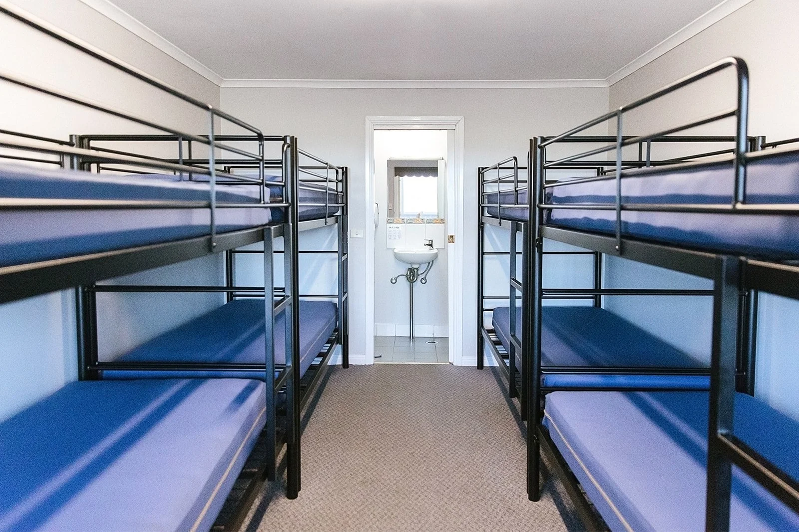 En suite room with four bunk beds