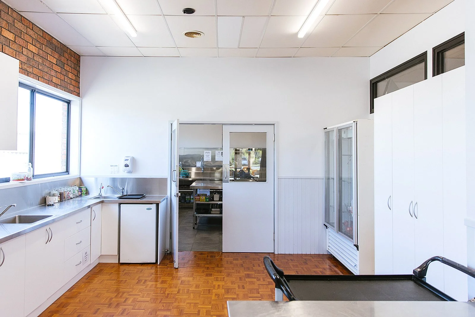 Kitchen servery area