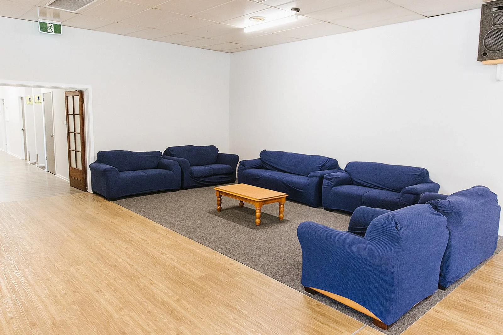 Communal lounge and TV area