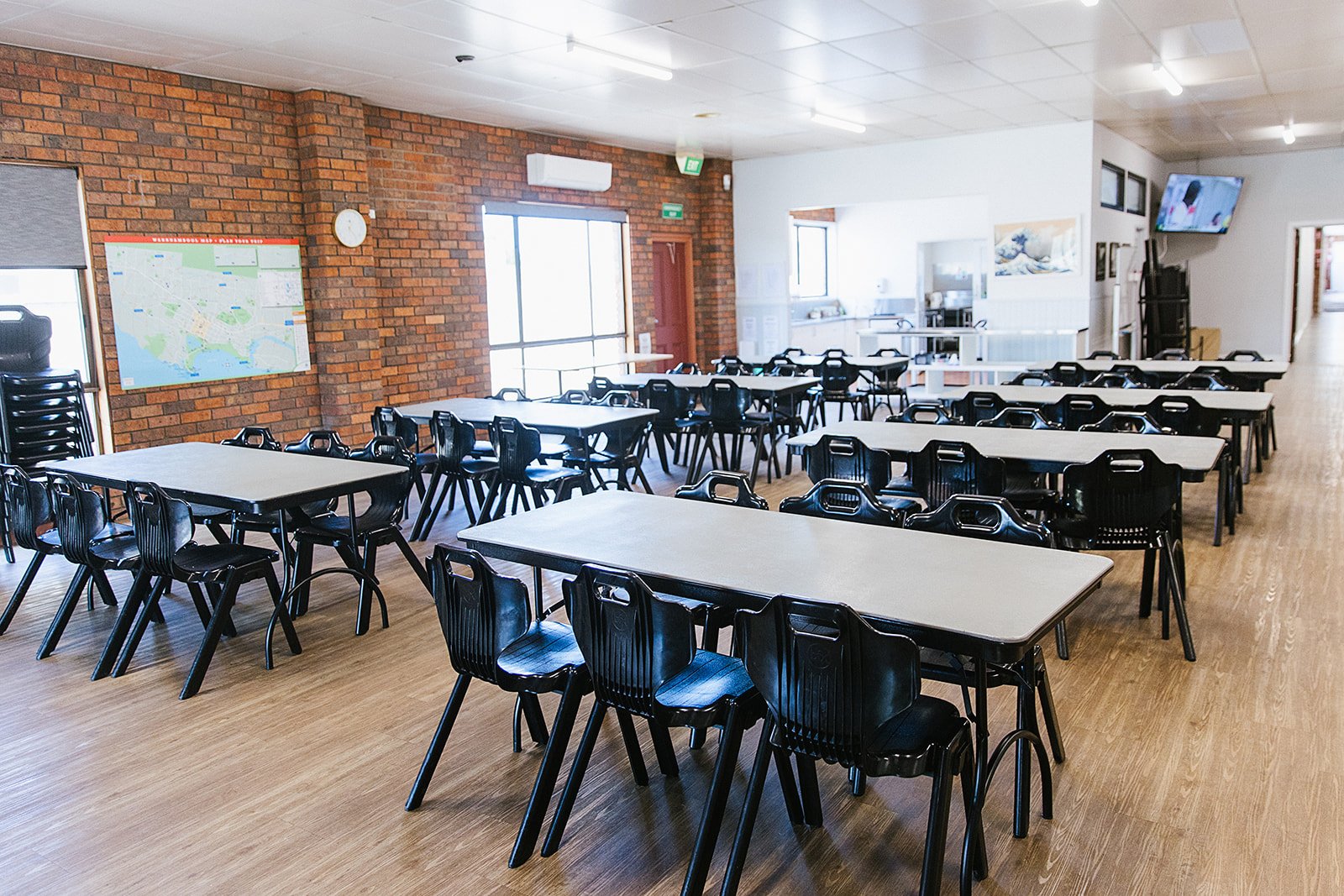 Main hall/dining (from front entrance)