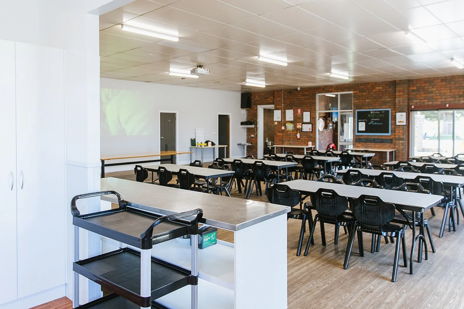 Main hall (from kitchen)