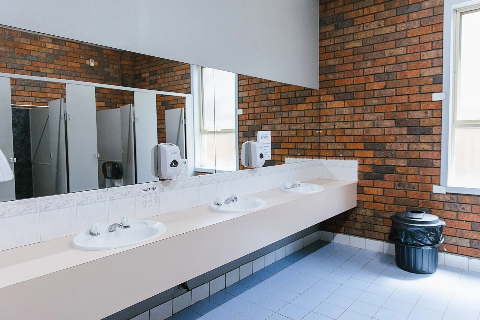 Female shared bathroom