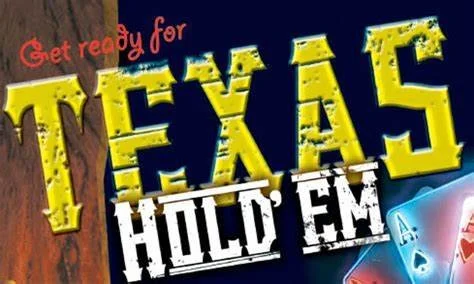 Texas Hold’em Poker every Monday and Friday