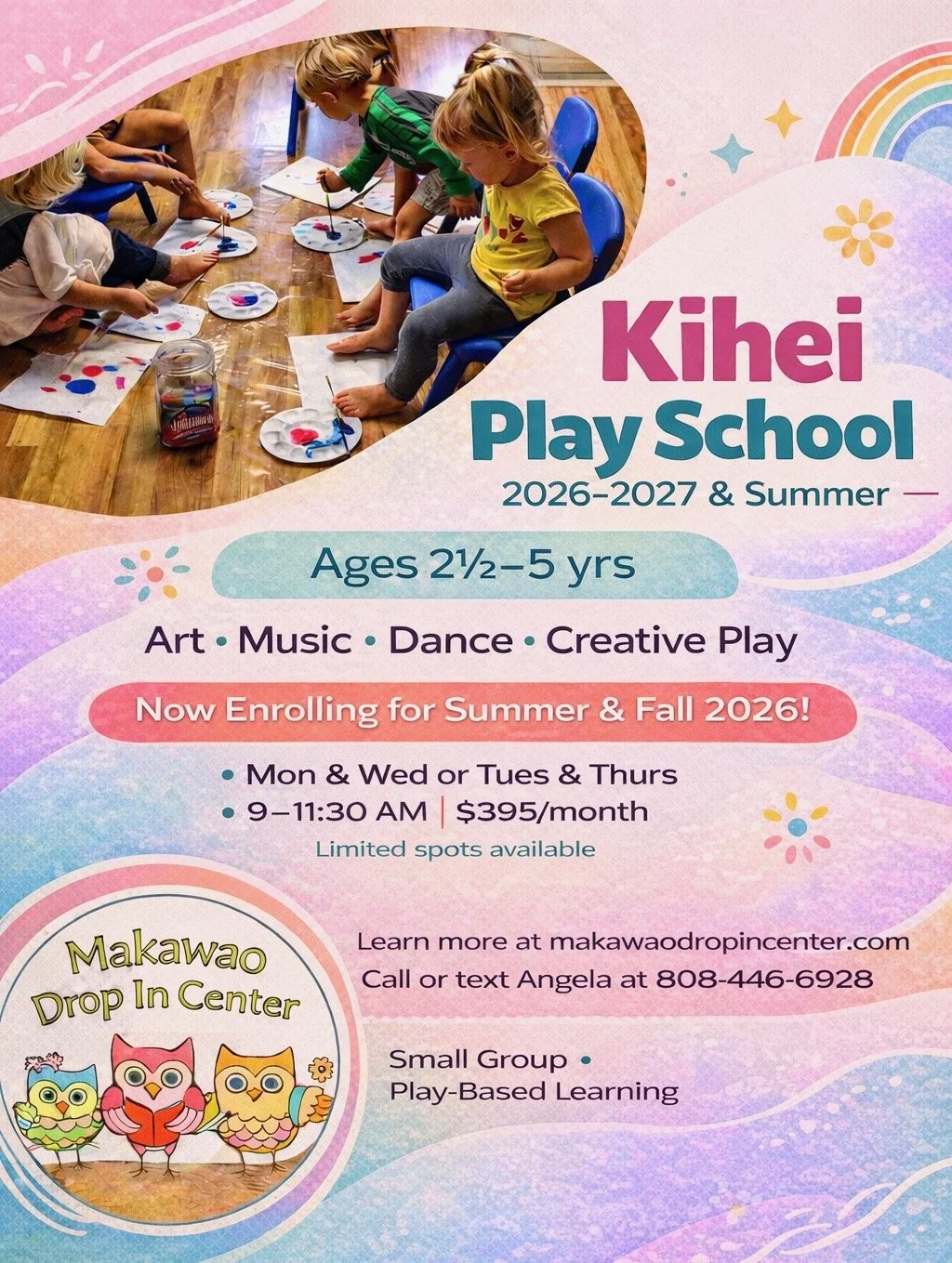 Makawao Drop-In Center: Preschool Alternative