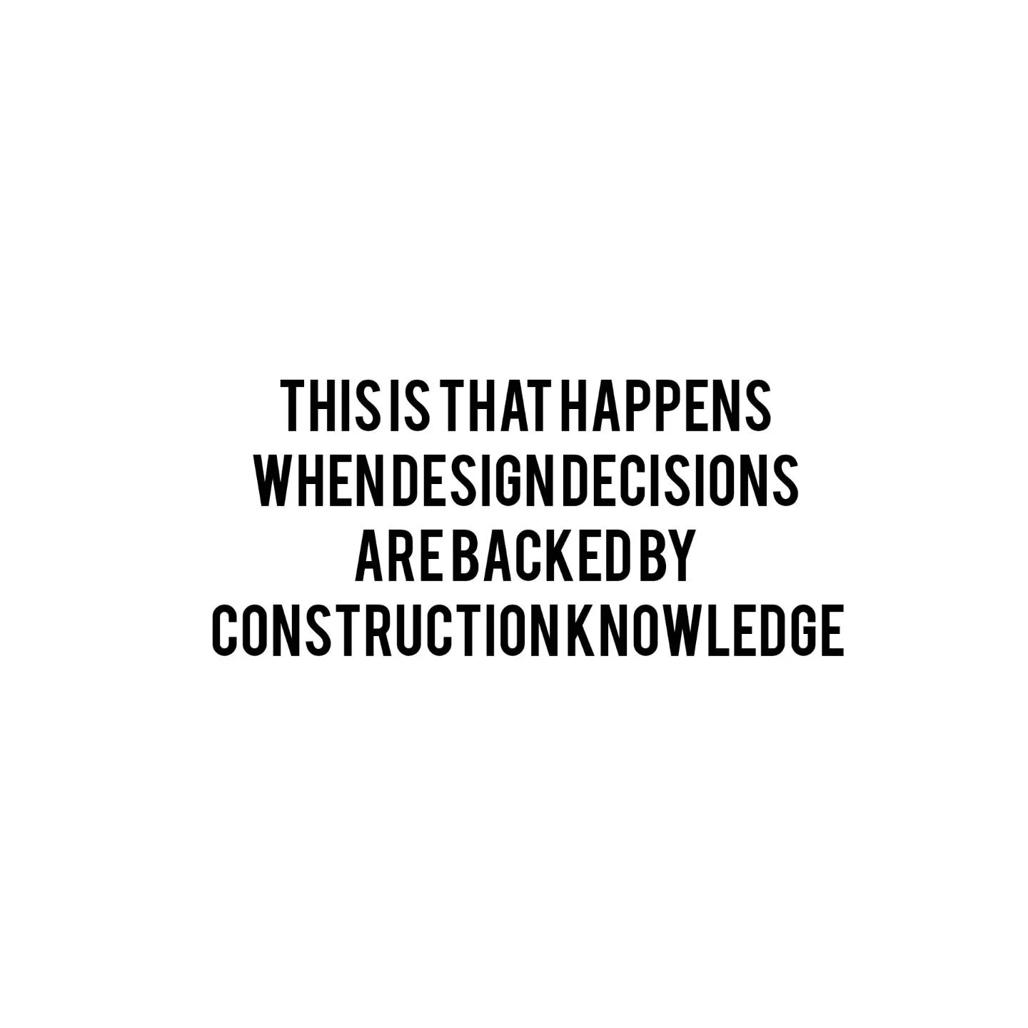[CODE &bull; COST &bull; DESIGN]

This is what happens when design decisions are backed by construction knowledge.

When the wall lighting and receptacle layout changed, running an entirely new home run would&rsquo;ve driven costs up unnecessarily. S