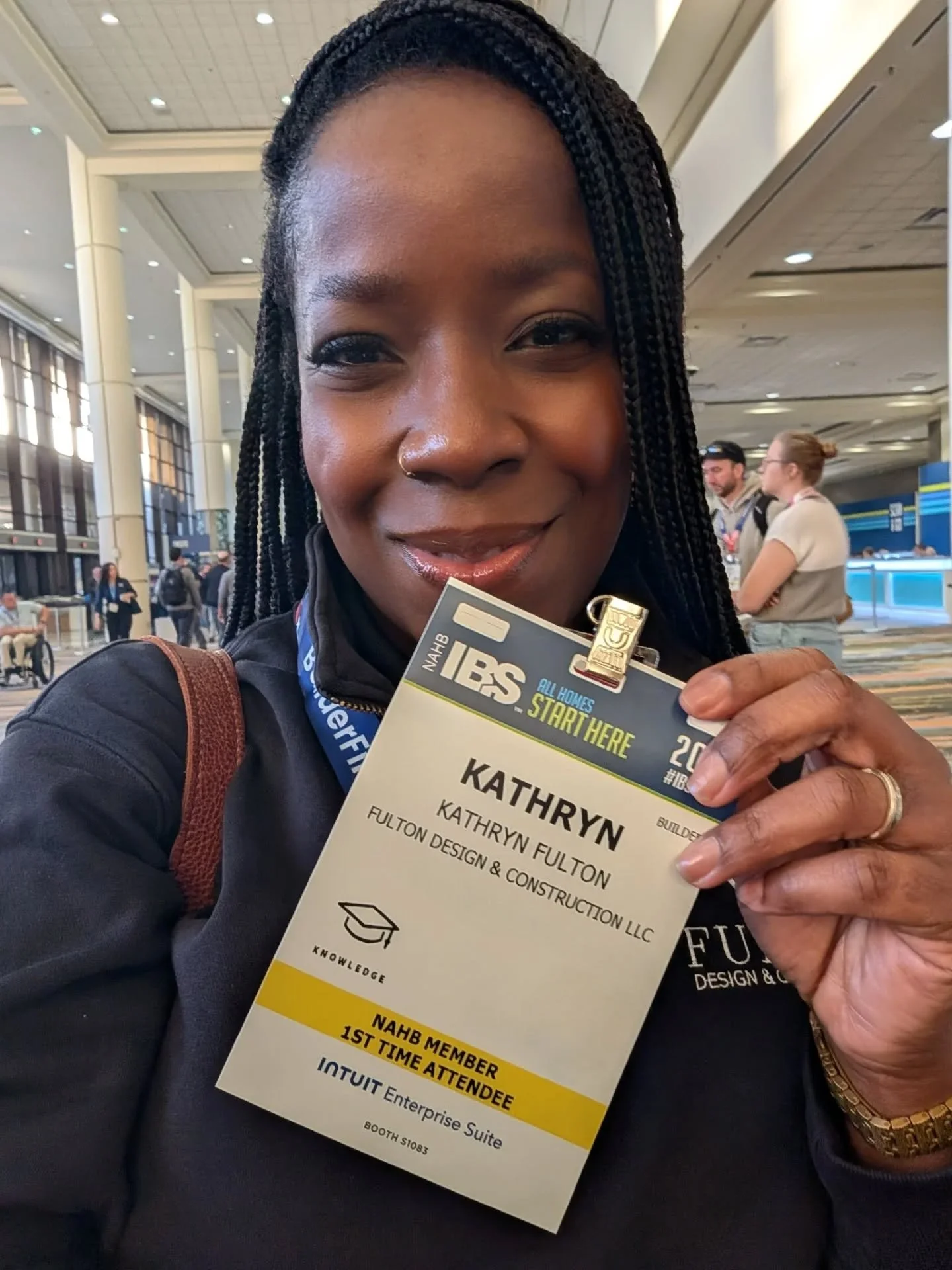 [BRB - In my building era]

Out of office for a few days &mdash; building in a different way.
At the @homebuilders @intlbuildersshow #Orlando, seeing what&rsquo;s new, learning, and connecting. Always building &mdash; knowledge, relationships, perspe