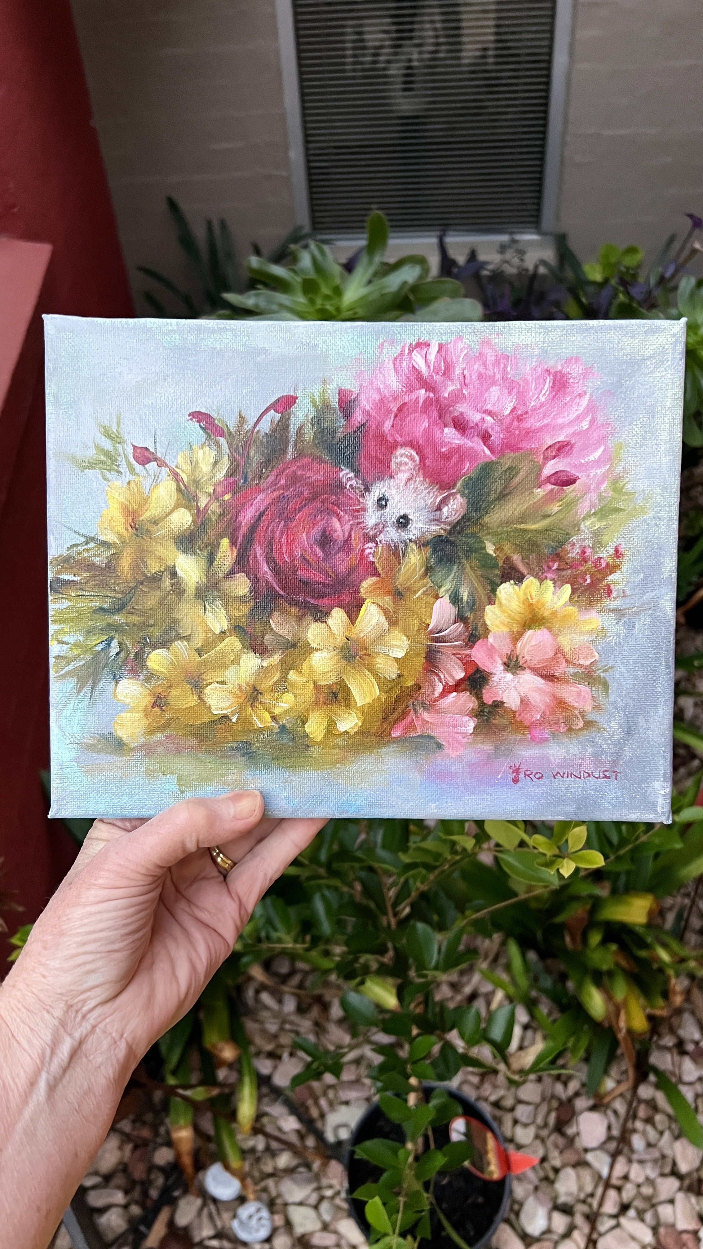 Mouse in Bloom