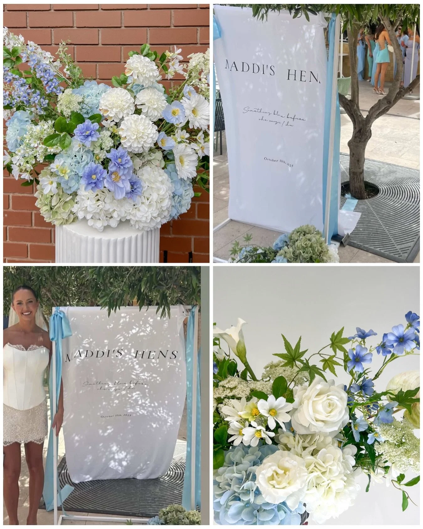 Something blue before &ldquo;I do&rdquo; for the gorgeous Maddi&rsquo;s Hens 💙🤍

#driedflowers #florist #driedblooms #flowers #everlastingflowers #melbourne #dried #blooms #styling #creativity#forever #home #smallbusiness #artificial #love #meraki 