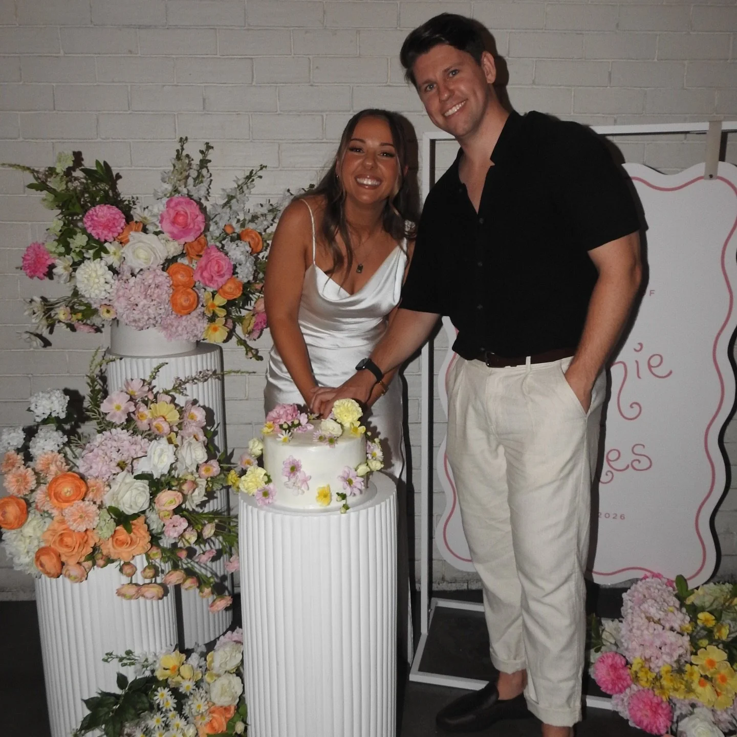 Soft, sweet, and impossible to ignore 💕
Petals in Pastels brings flirty florals, dreamy hues, and major main-character energy to your event.
4 arrangements &bull; 3 plinths &bull; all the pastel magic ✨
Available to hire &mdash; DM us to book