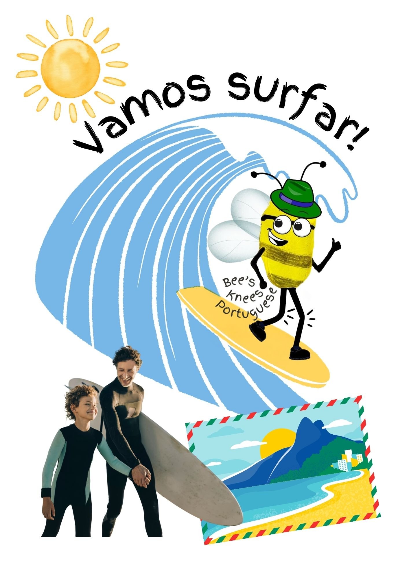 Vamos surfar!