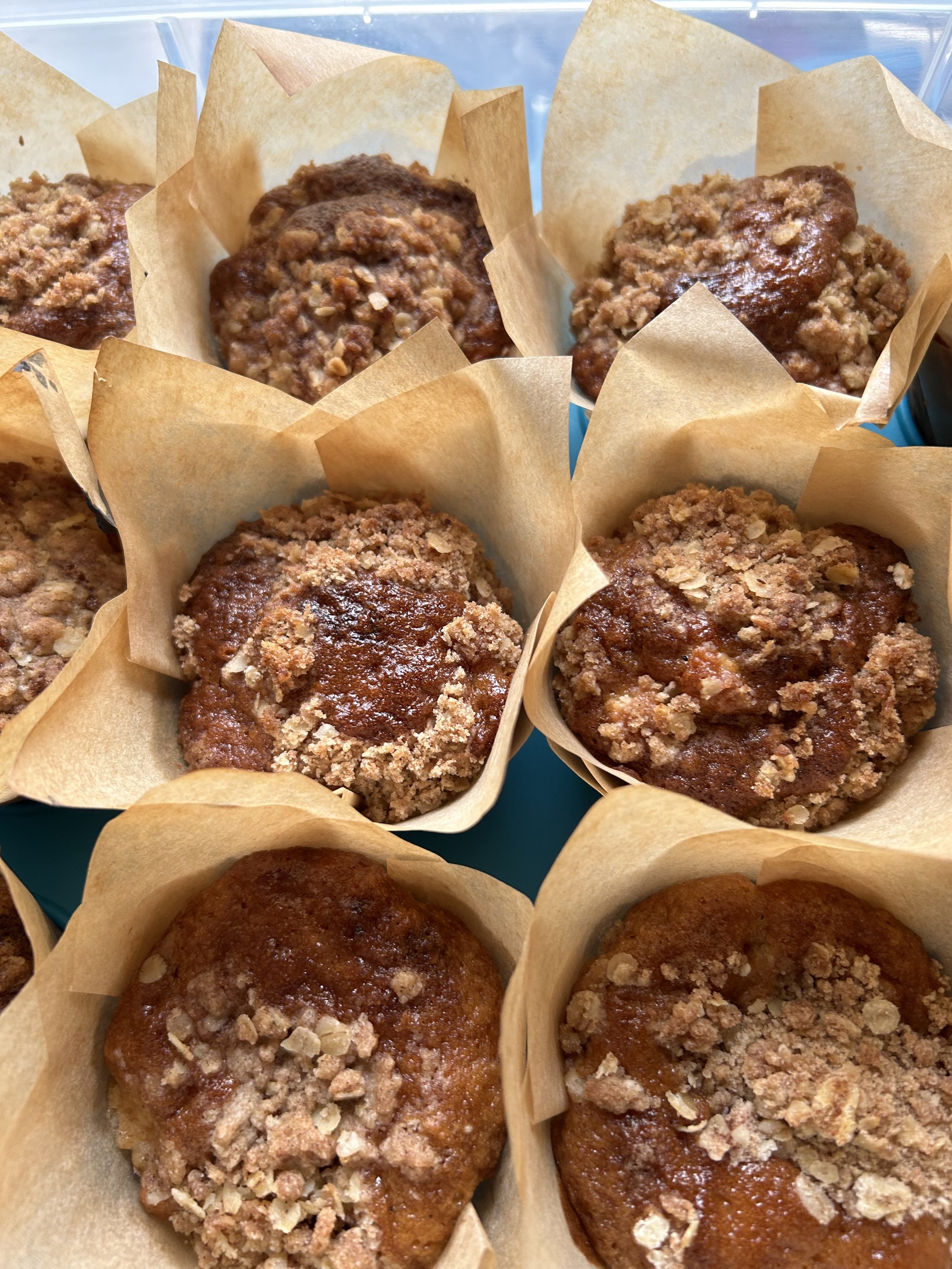 Apple Crumble Muffins