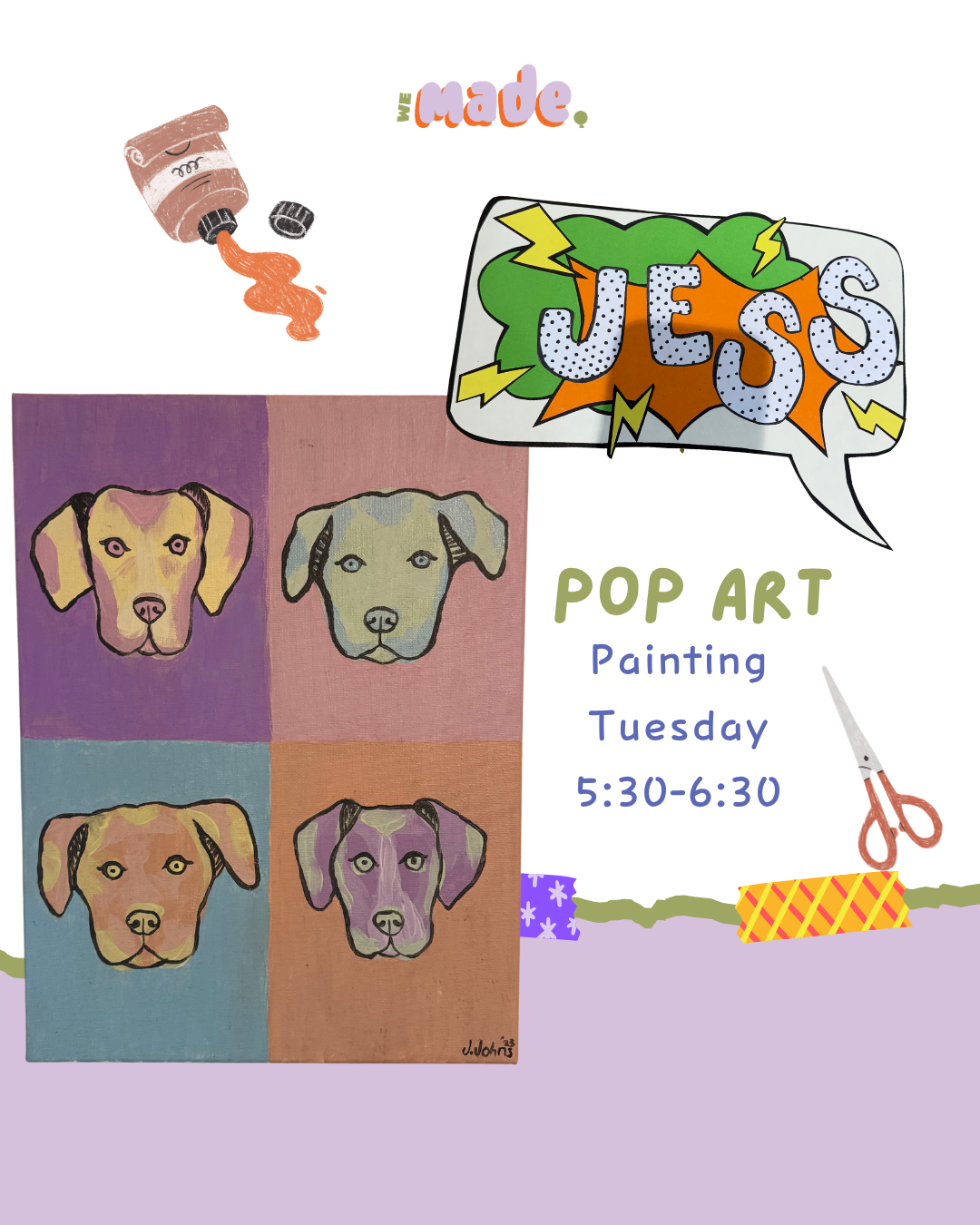 Pop Art (Tuesday 5:30-6:30)