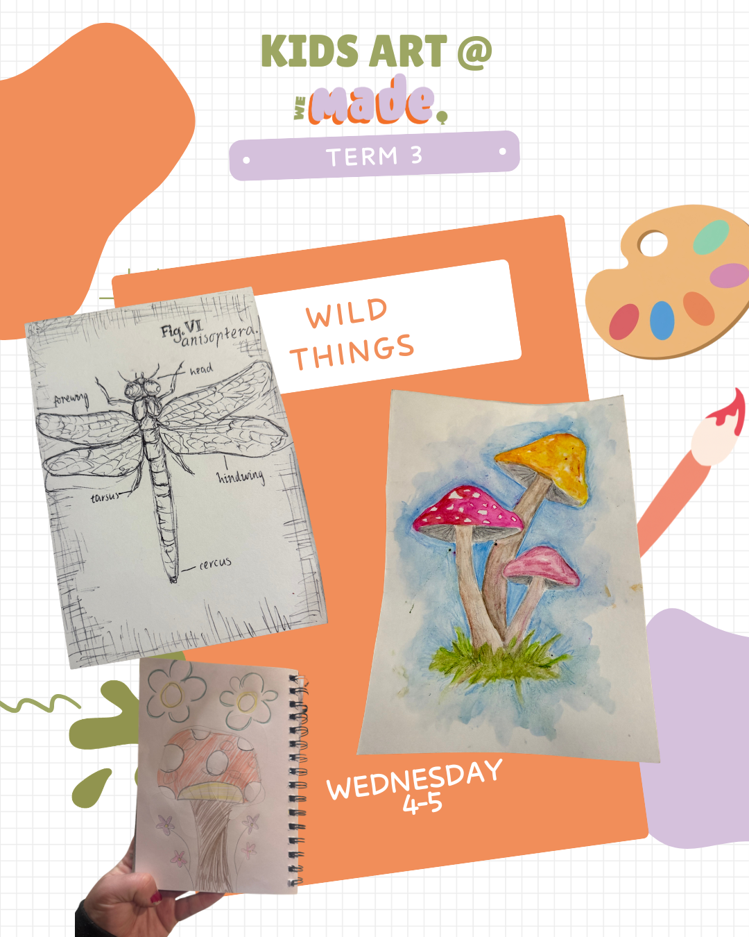 Wild Things (Drawing) Wednesdays 4-5