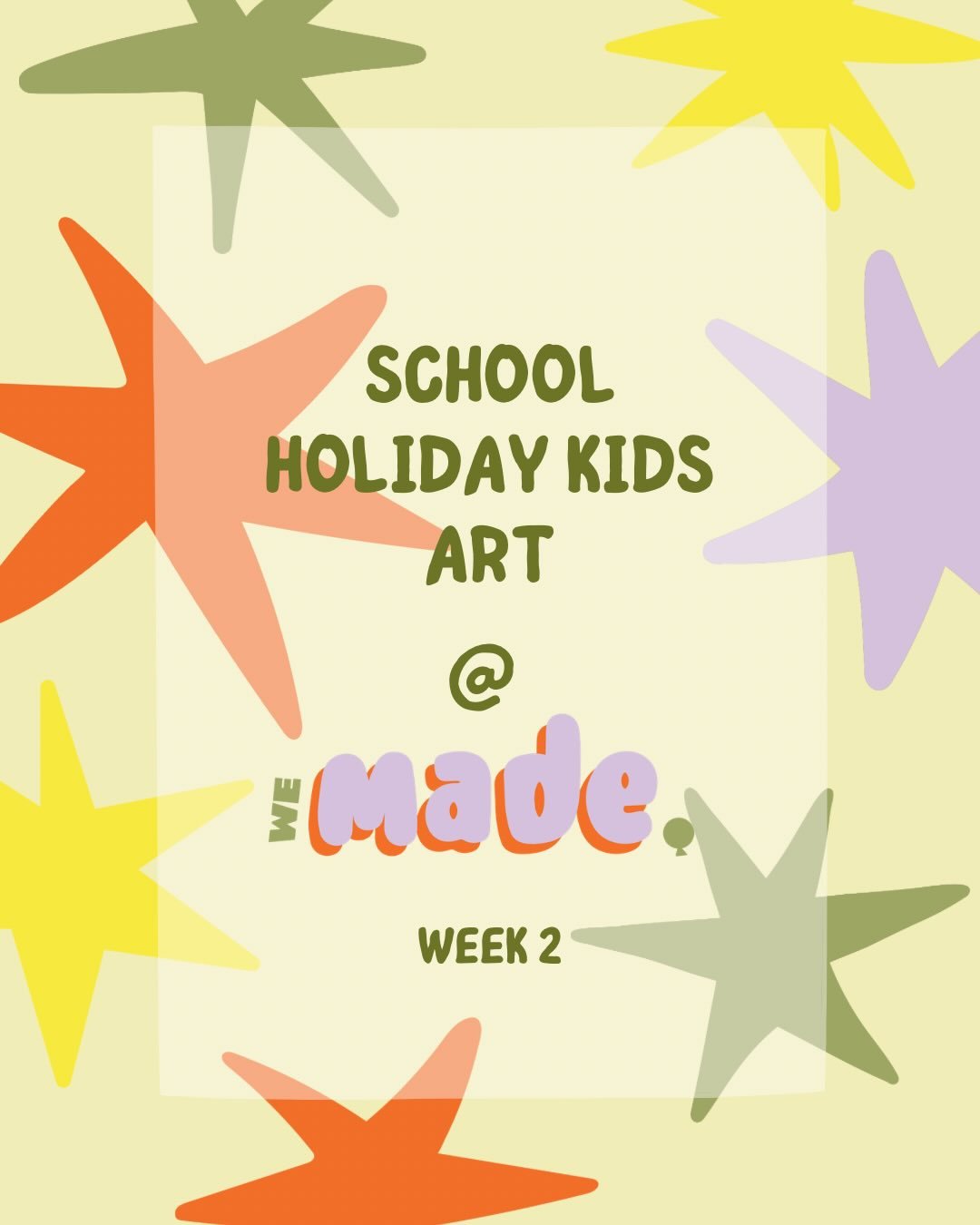 Week 2 of the school holidays is going to be just as epic as week 1!

All holiday classes are live &amp; ready to book. Just head to our website &amp; lock in 3 classes for $90 using the code APRILHOLIDAYFUN