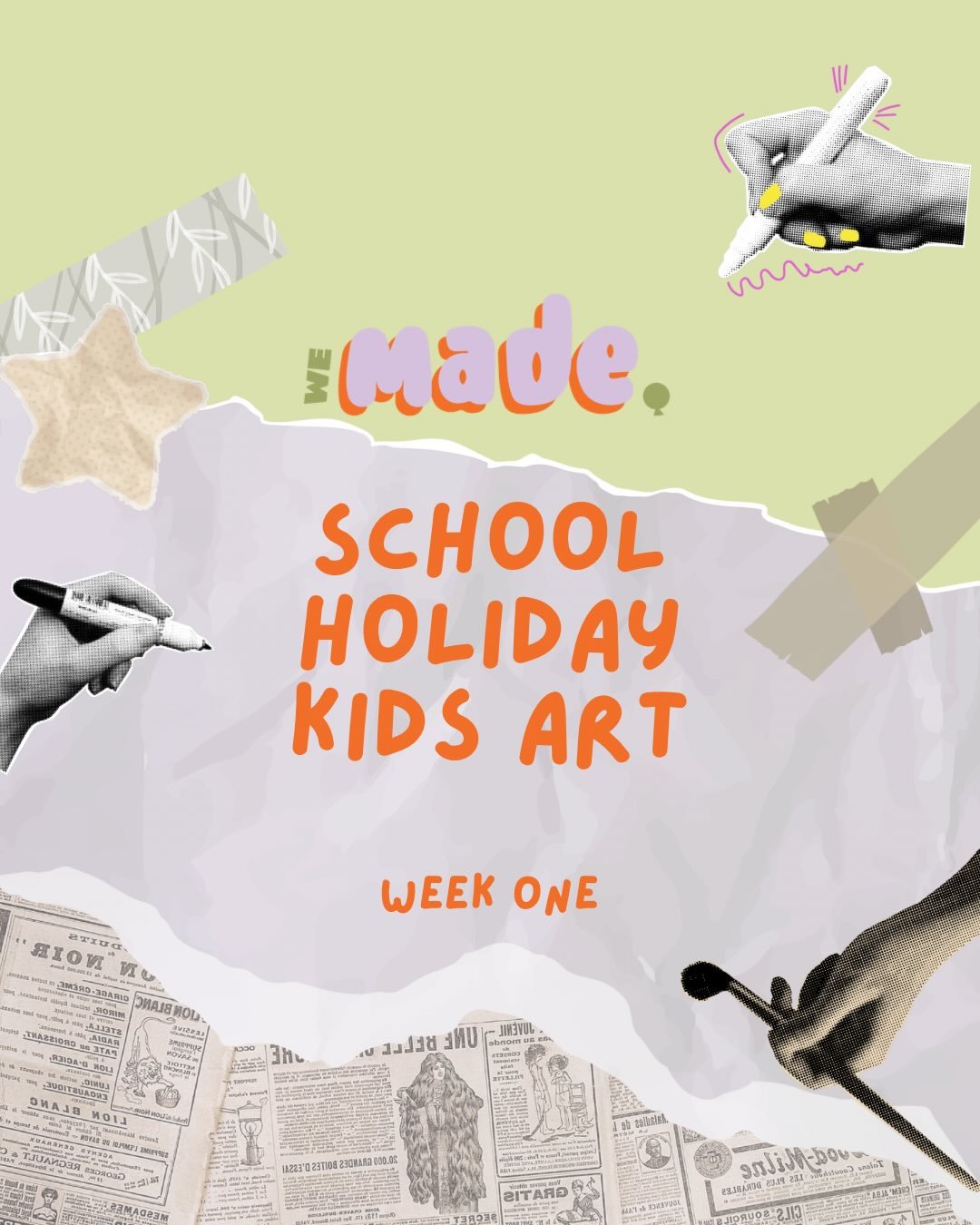 Boring school holidays? We don&rsquo;t know her! Check out what&rsquo;s on offer in week 1 👩🏼&zwj;🎨
JULY SCHOOL HOLIDAYS are now live! You won&rsquo;t want to miss this. 3 whole weeks of creative, wholesome fun (yes 3, if your kids have an extra w