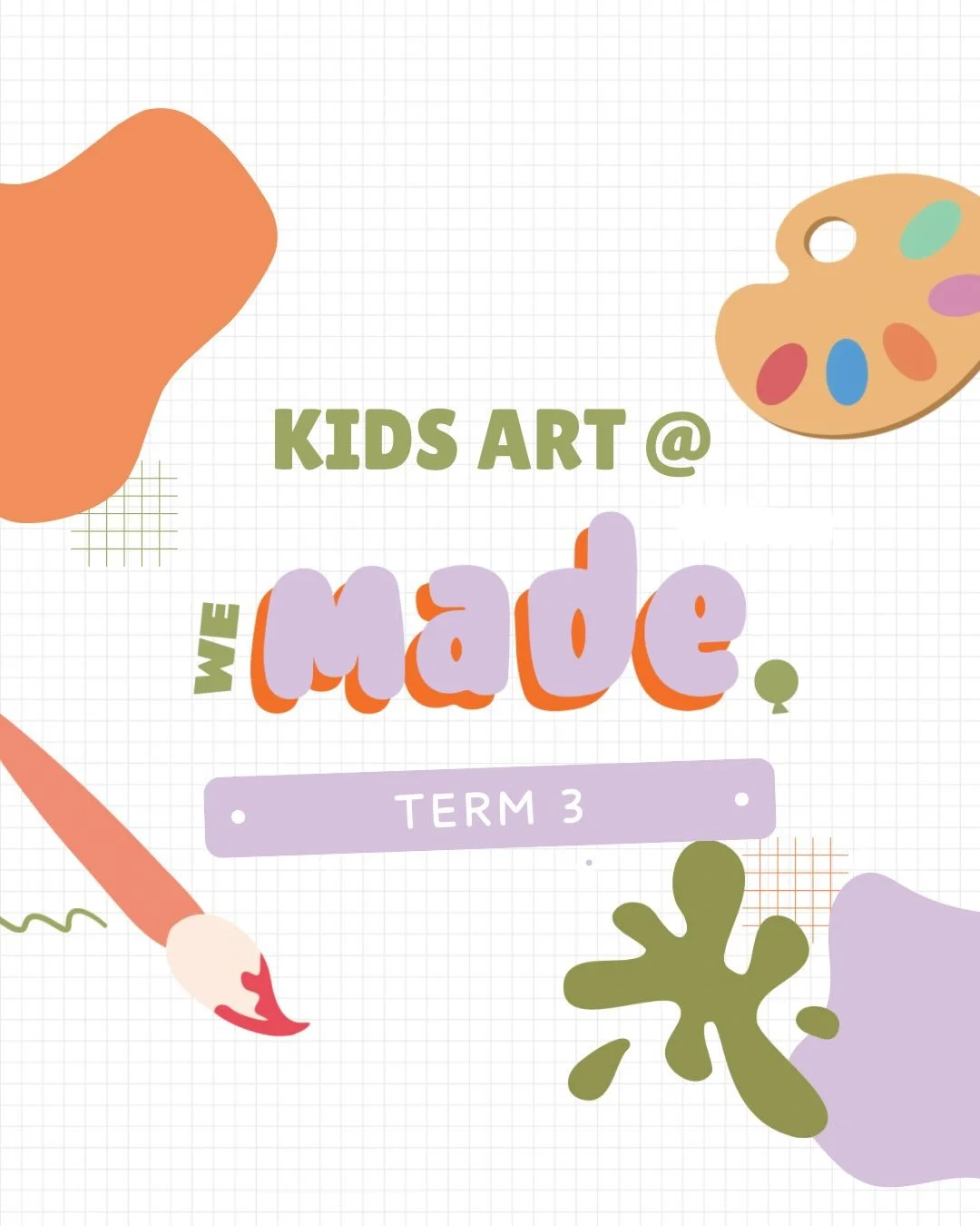 TERM 3 KIDS ART is now LIVE! Save $40 with our early bird pricing (ends this Saturday at 7pm).

Open ended tasks, small groups &amp; a huge amount of creative learning and fun! What more could you want for an after school activity?

Head to our websi
