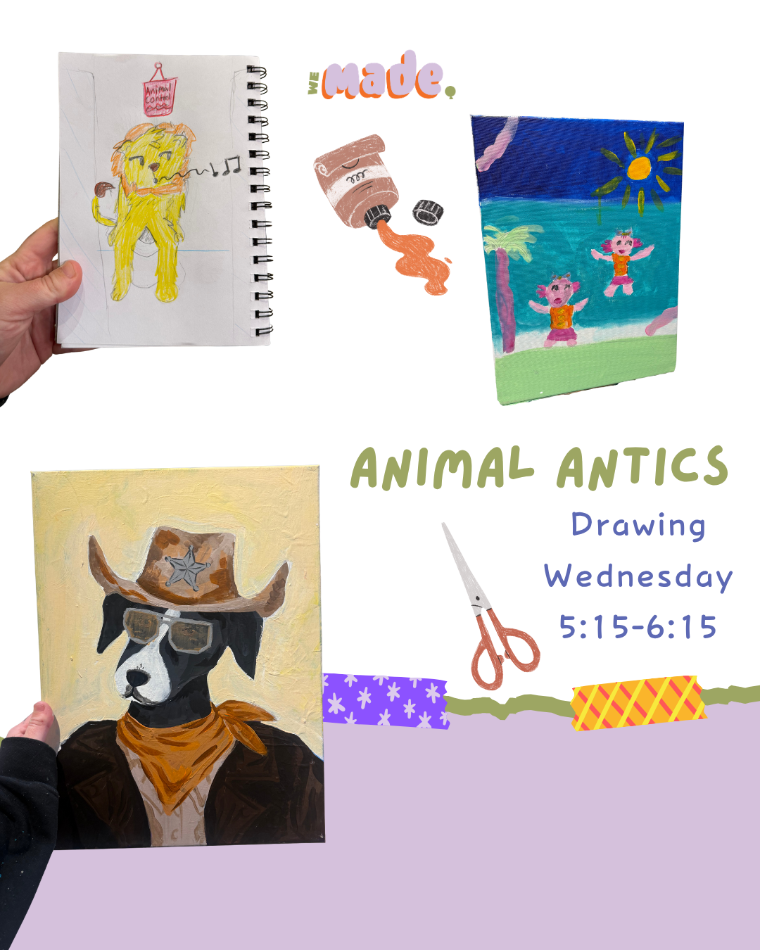 Animal Antics (Wednesday 5:15-6:15)