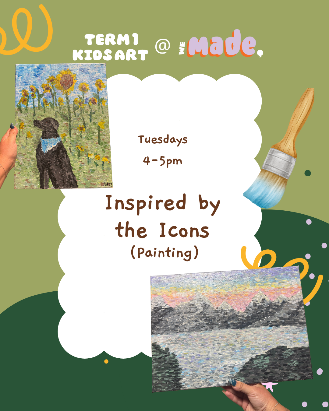 Inspired by the Icons (Painting) Tuesday 4:00–5:00pm