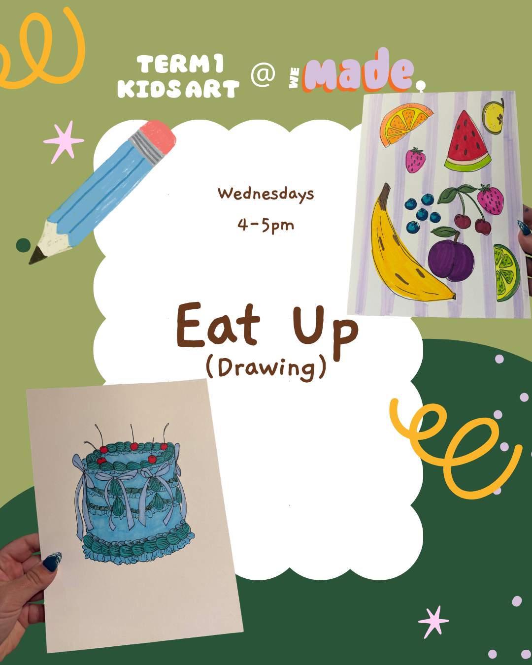 Eat Up (Drawing) Wednesday 4:00–5:00pm