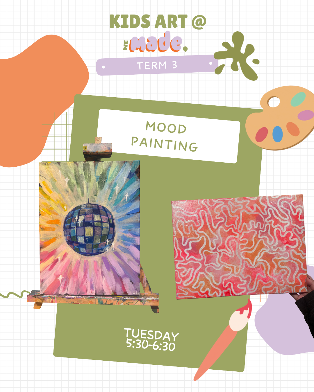 Mood Painting (Painting) Tuesdays 5:30-6:30