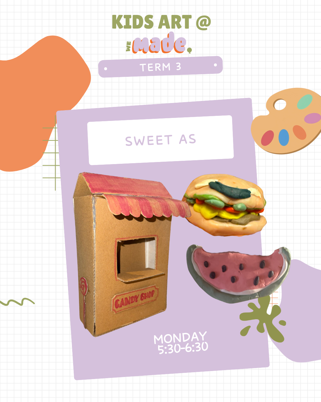 Sweet As (Craft) Mondays 5:30-6:30