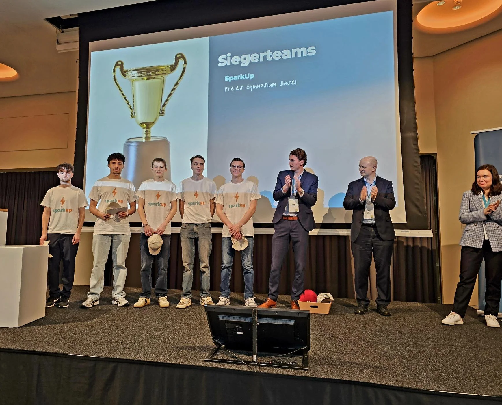 Junges Startup mit innovativer Idee