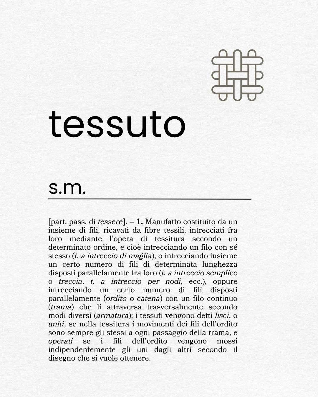 DIZIONARIO SARTORIALE - LETTERA T