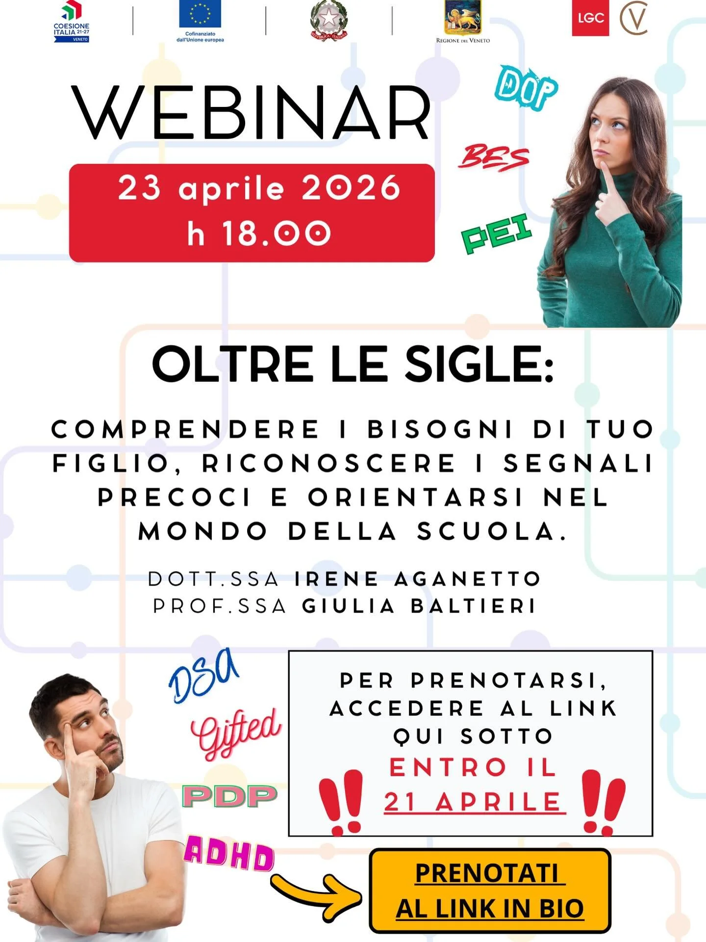 💻💻💻WEBINAR - OLTRE LE SIGLE - 23 aprile 2026