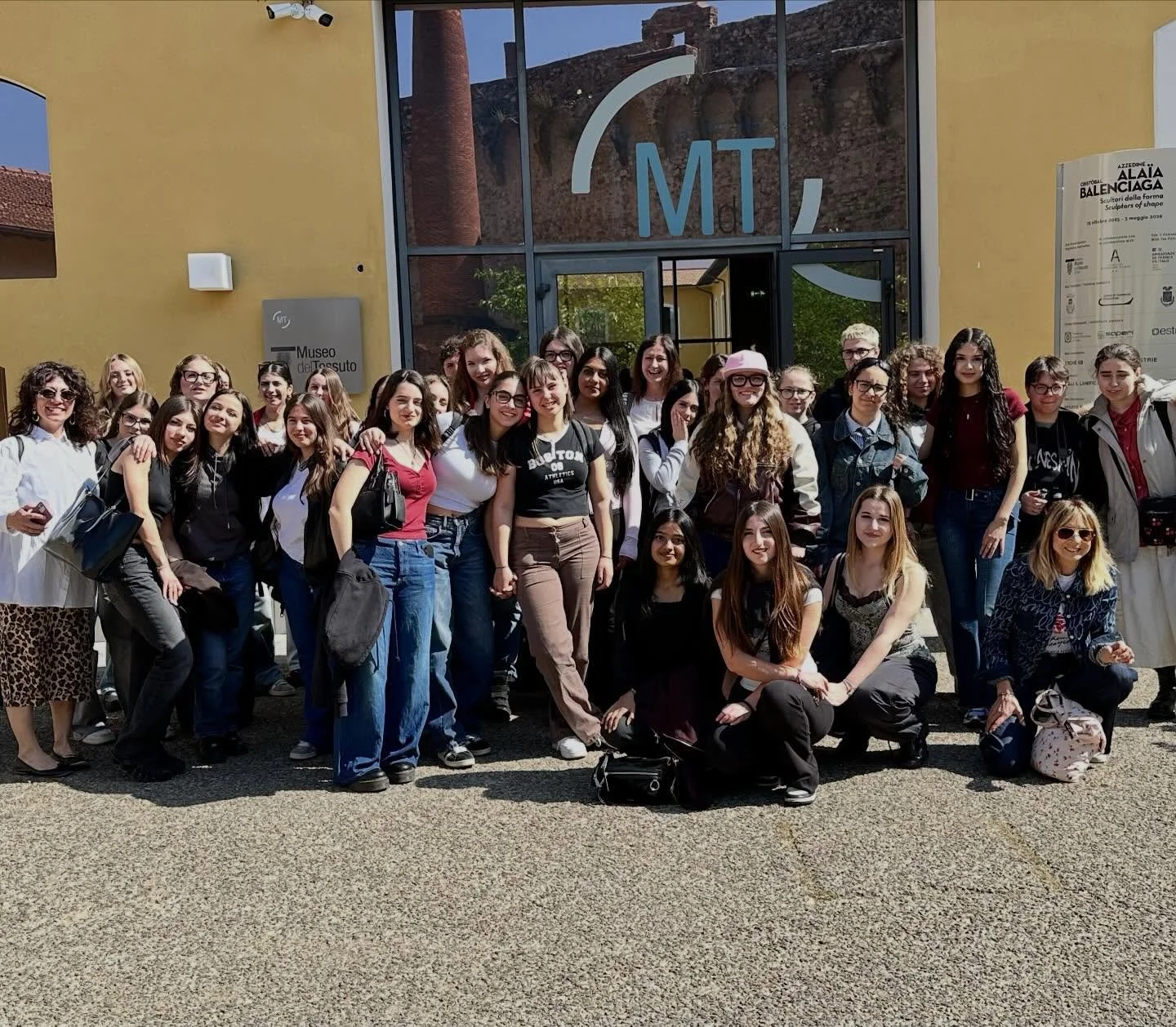 Museo del tessuto di Prato con la classe 2&ordf; e 3&ordf;🧵🪡❤️