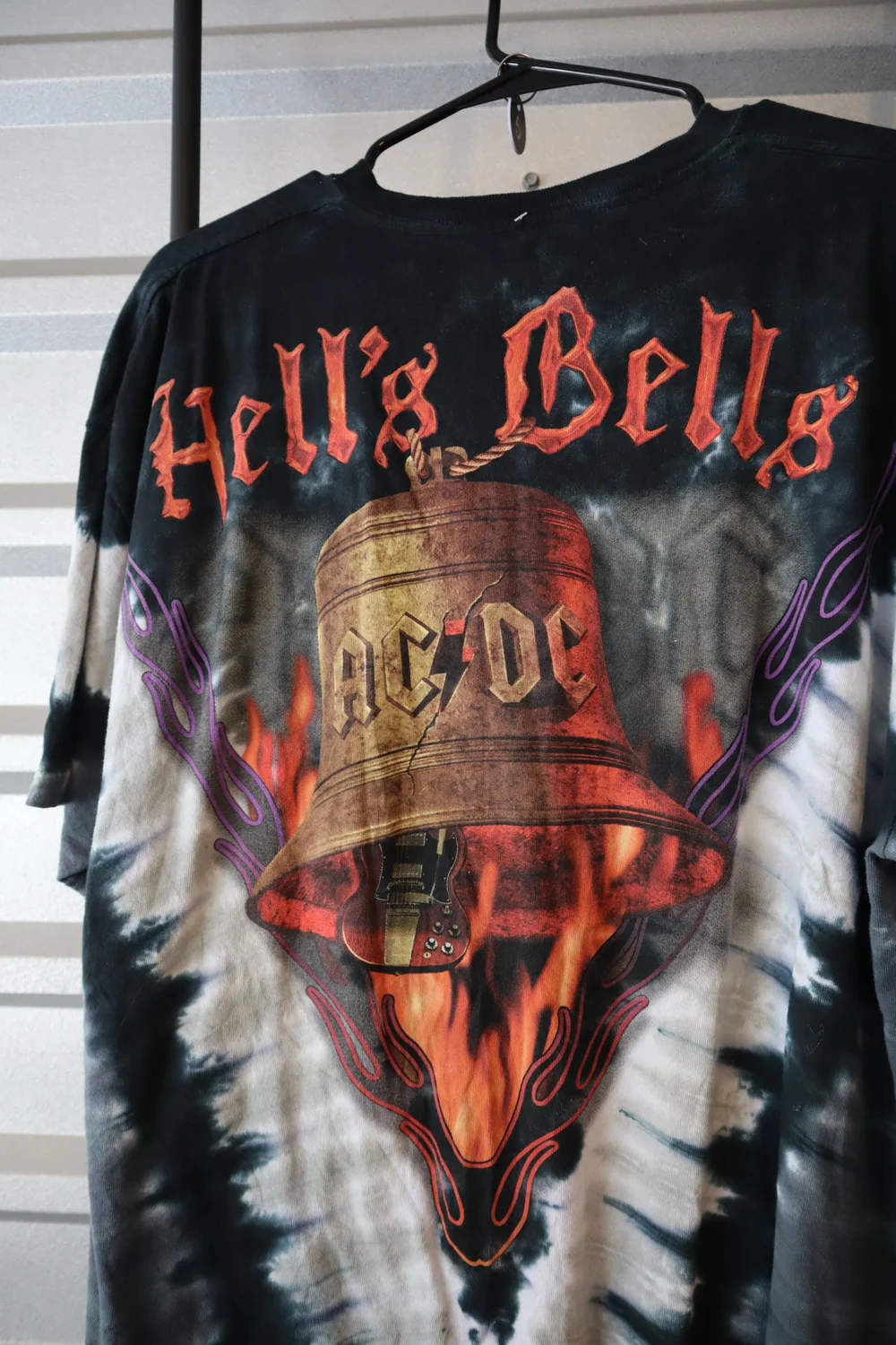 1005 ACDC 'Hells Bells' AOP Liquid Blue Tag Midrange - XL — Snag-A