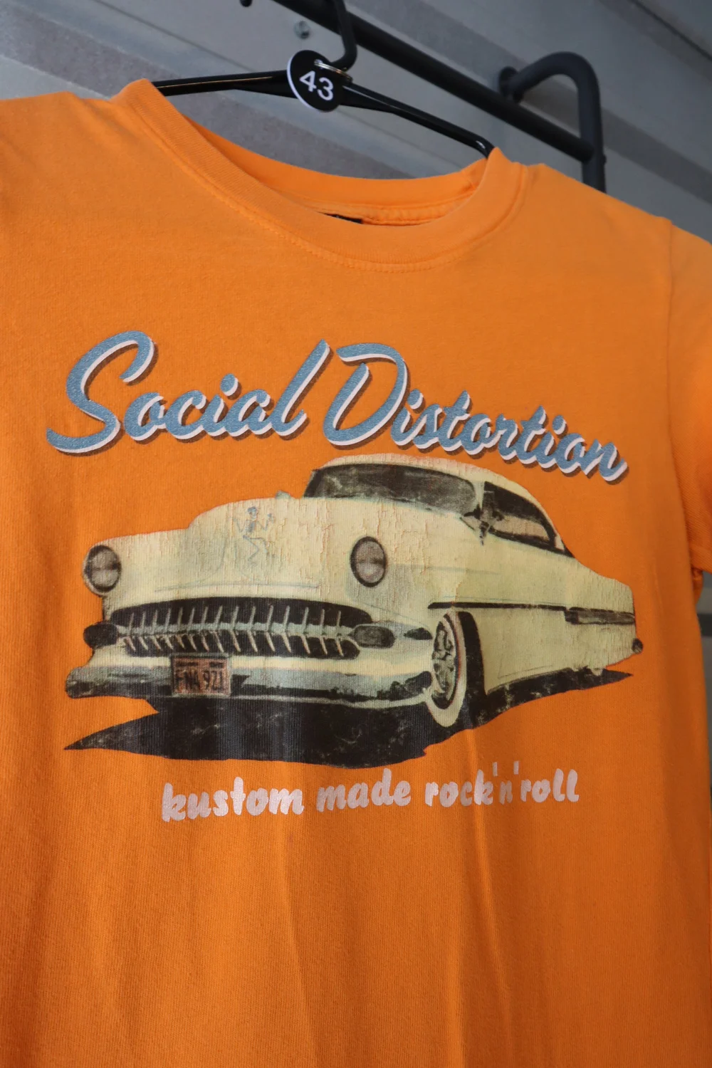 1043 Women's Social Distortion Tee - XS — Snag-A-Tag Thread Co.