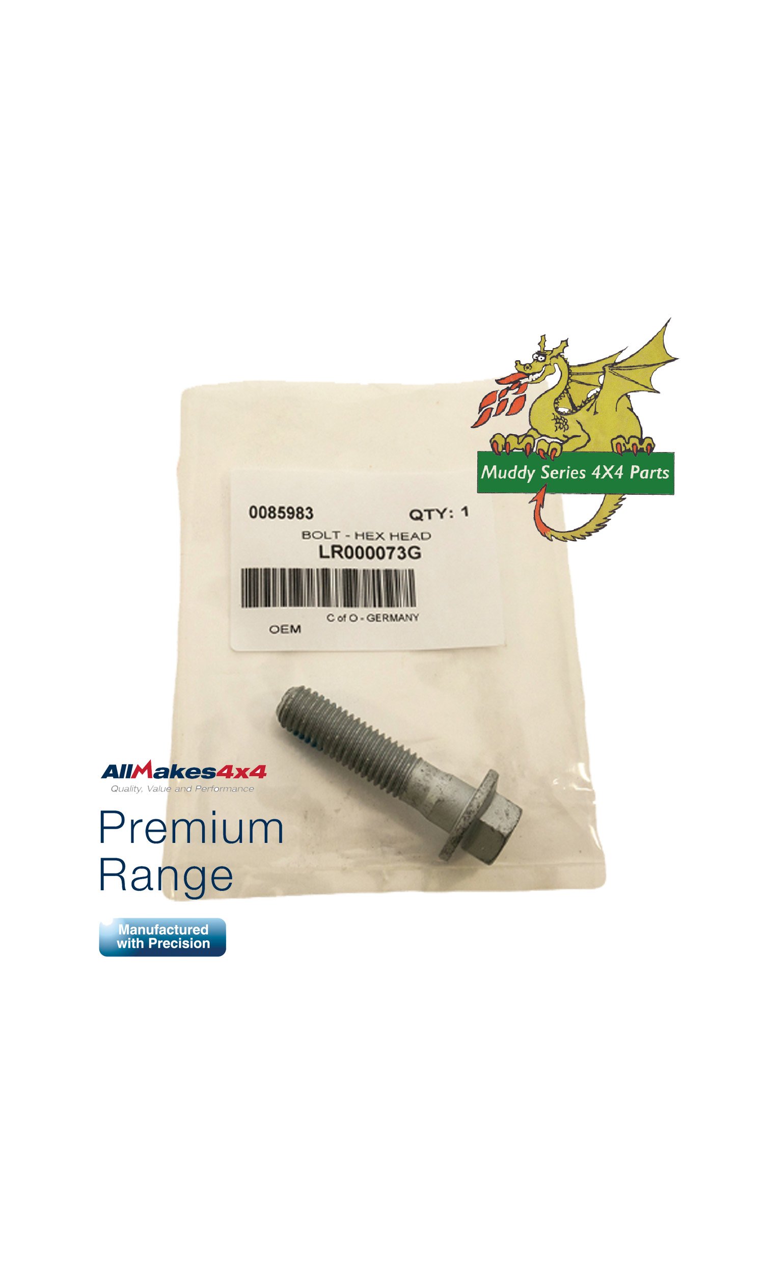 OEM Land Rover Freelander 2 Rear RH LH Suspension Knuckle Upper Strut Bolt LR000073G