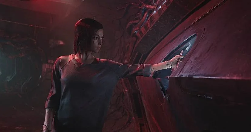 Rosa Salazar in Alita: Battle Angel (2019)