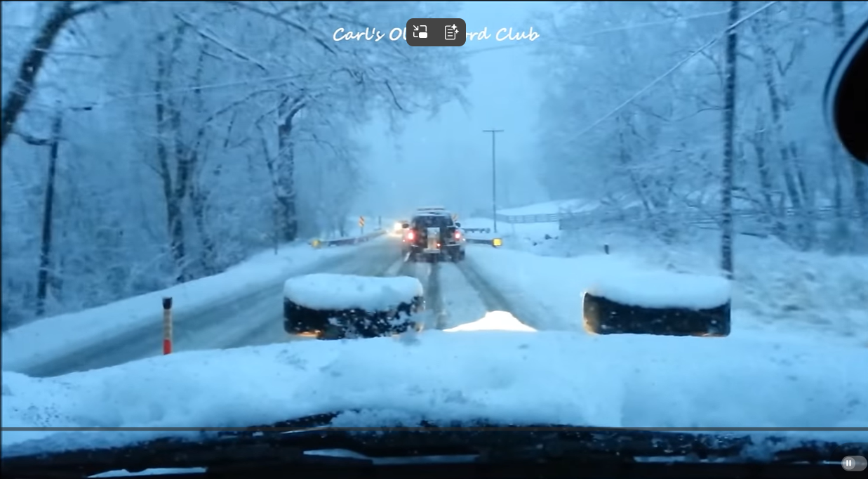 Driving home for Christmas