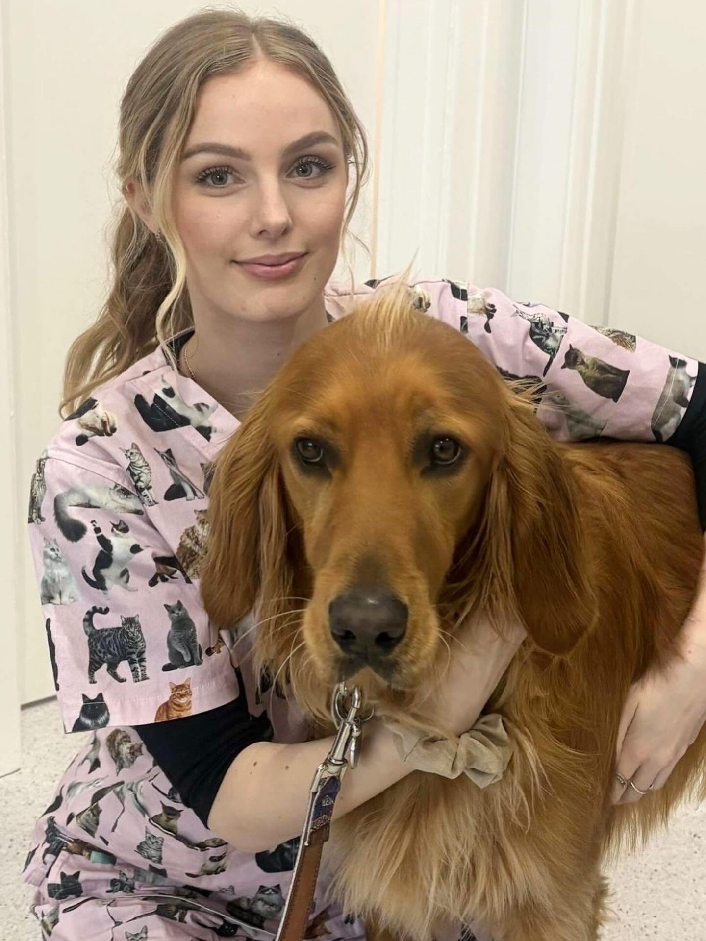 We welcome Vet Nurse Jaime to our @mycornervet Team! β¨ As a child Jaime always dreamed of working with animals. She grew up surrounded by all types of animals including dogs, cats, birds and rabbits but she has always had a special love for cats πΎ