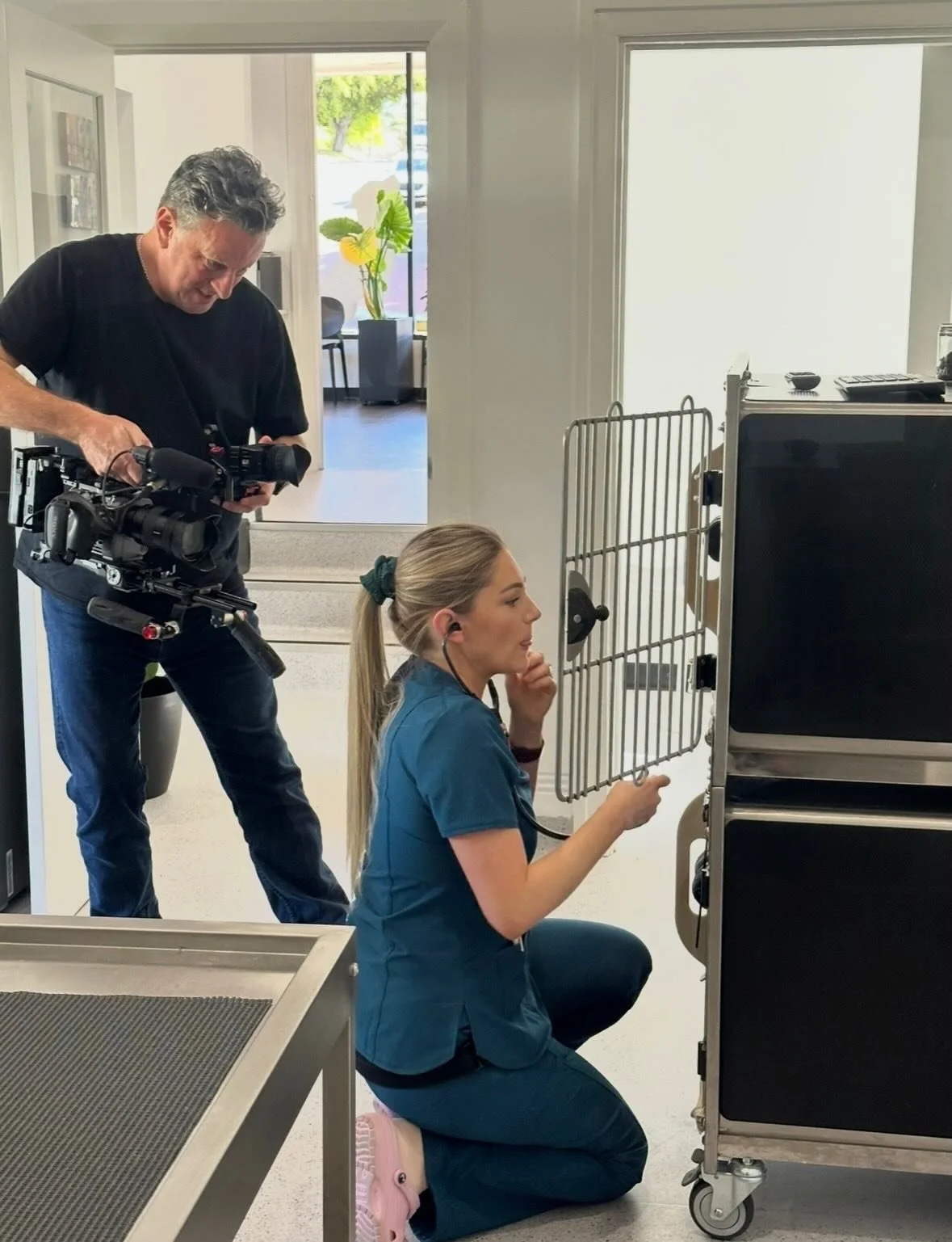 Survivor airs tonight on @10perth and WA contestant, vet nurse Paula&rsquo;s introduction was filmed right here, at My Corner Vet. Good luck Paula! @survivorau