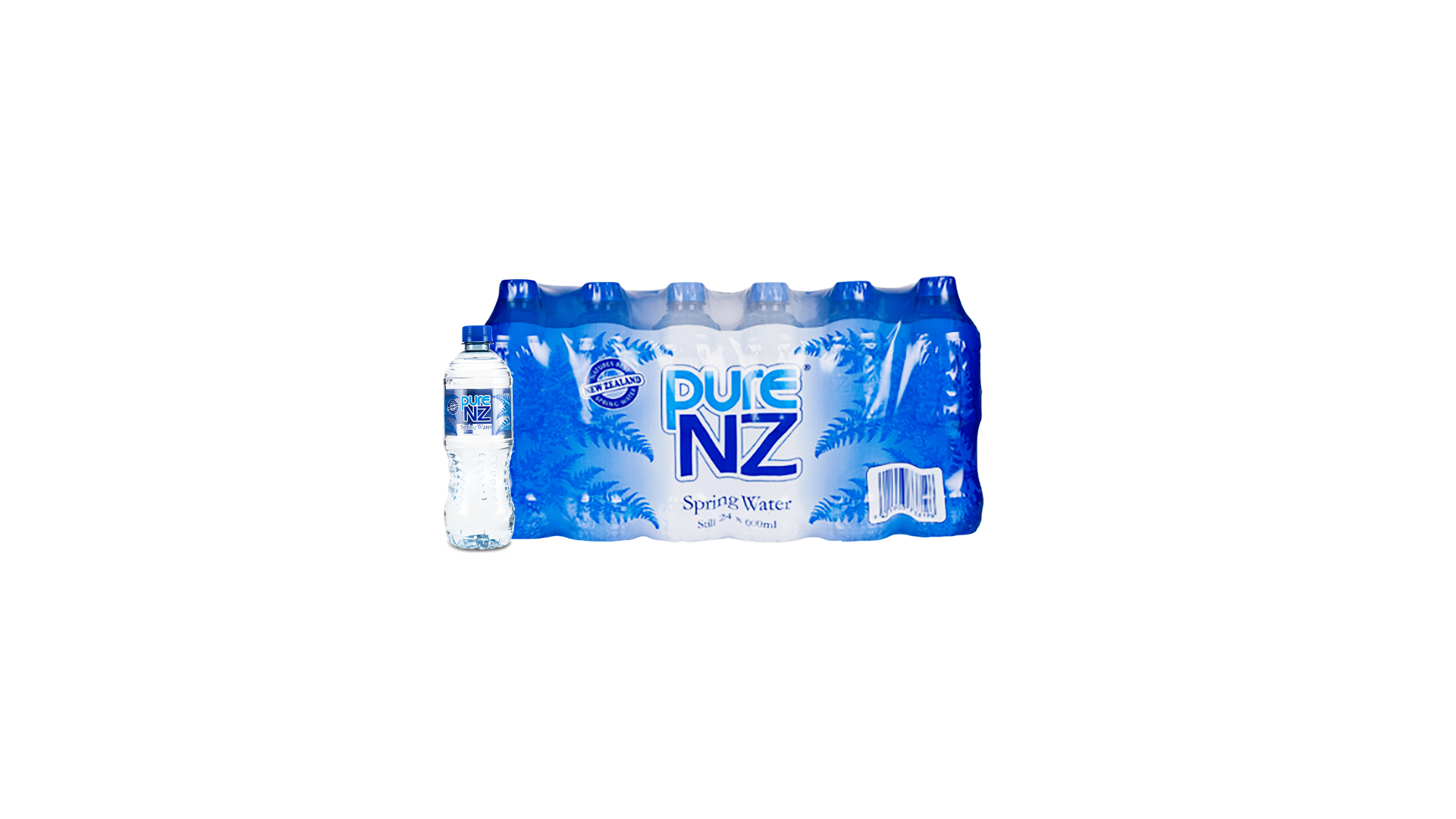Pure NZ Spring Water (600ml x 24)