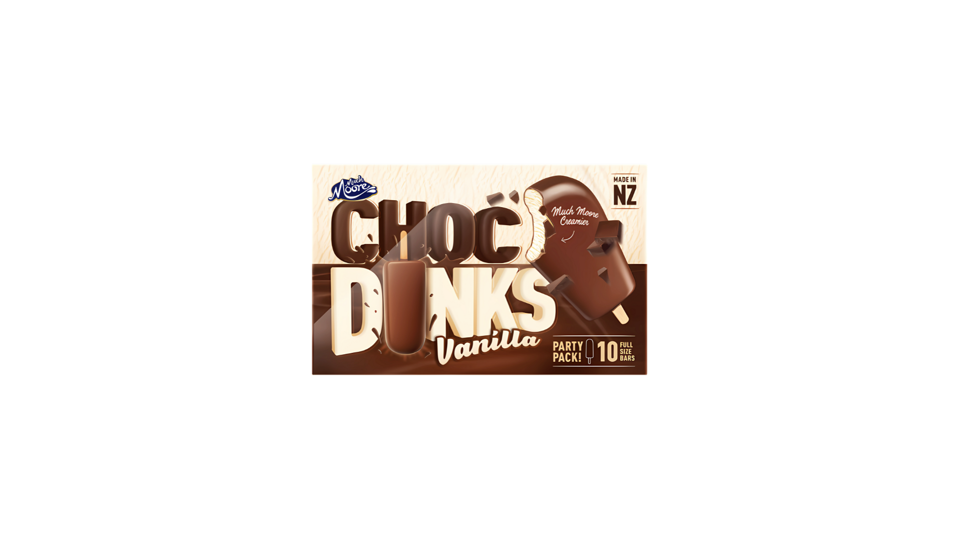 Much Moore Choc Vanilla Dunks (10x 74ml)