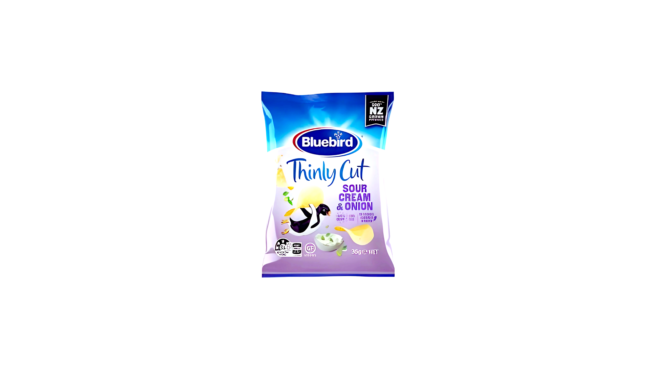 Bluebird Thinly Cut Sour Cream & Onion (35g x 24)