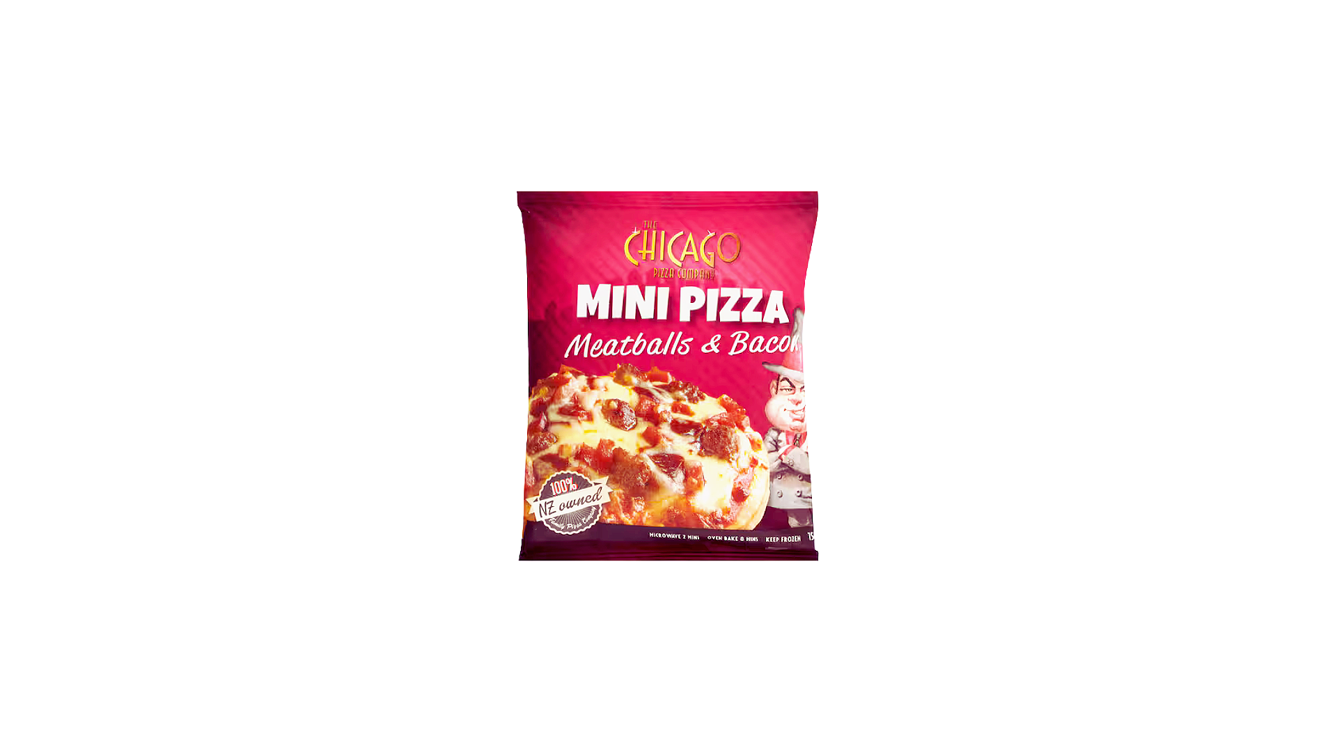 Chicago Mini Pizza Meatballs & Bacon (24 x 150g)