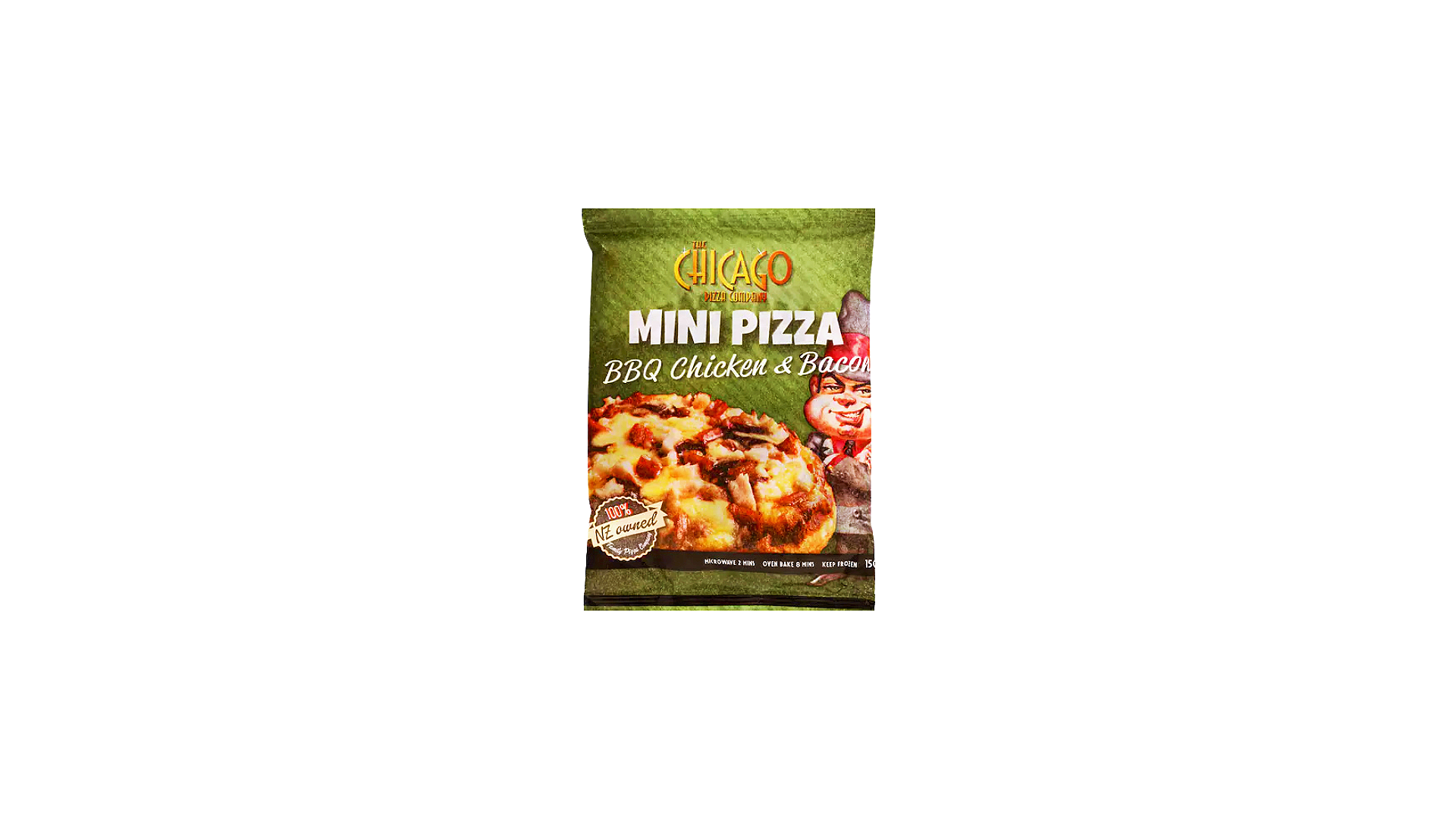 Chicago Mini Pizza BBQ Chicken & Bacon (24 x 150g)