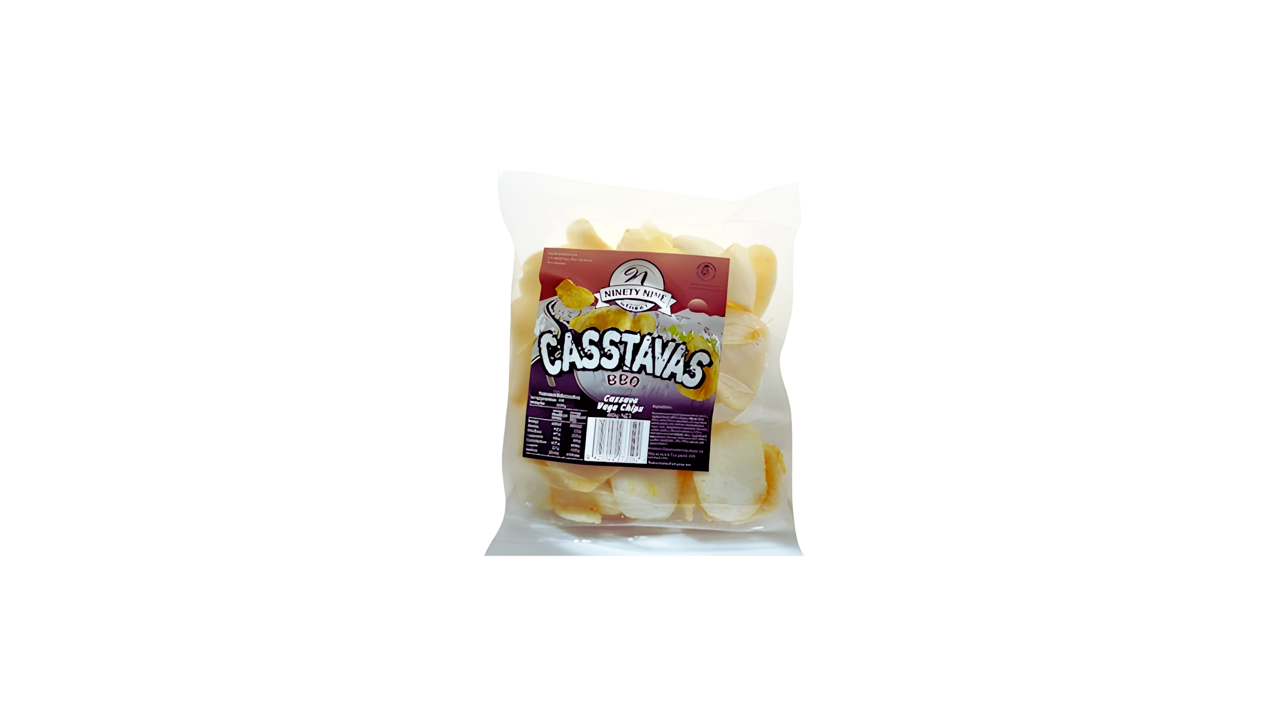 Ninety Nine Street BBQ Cassava Vege Chips (50g x 20)