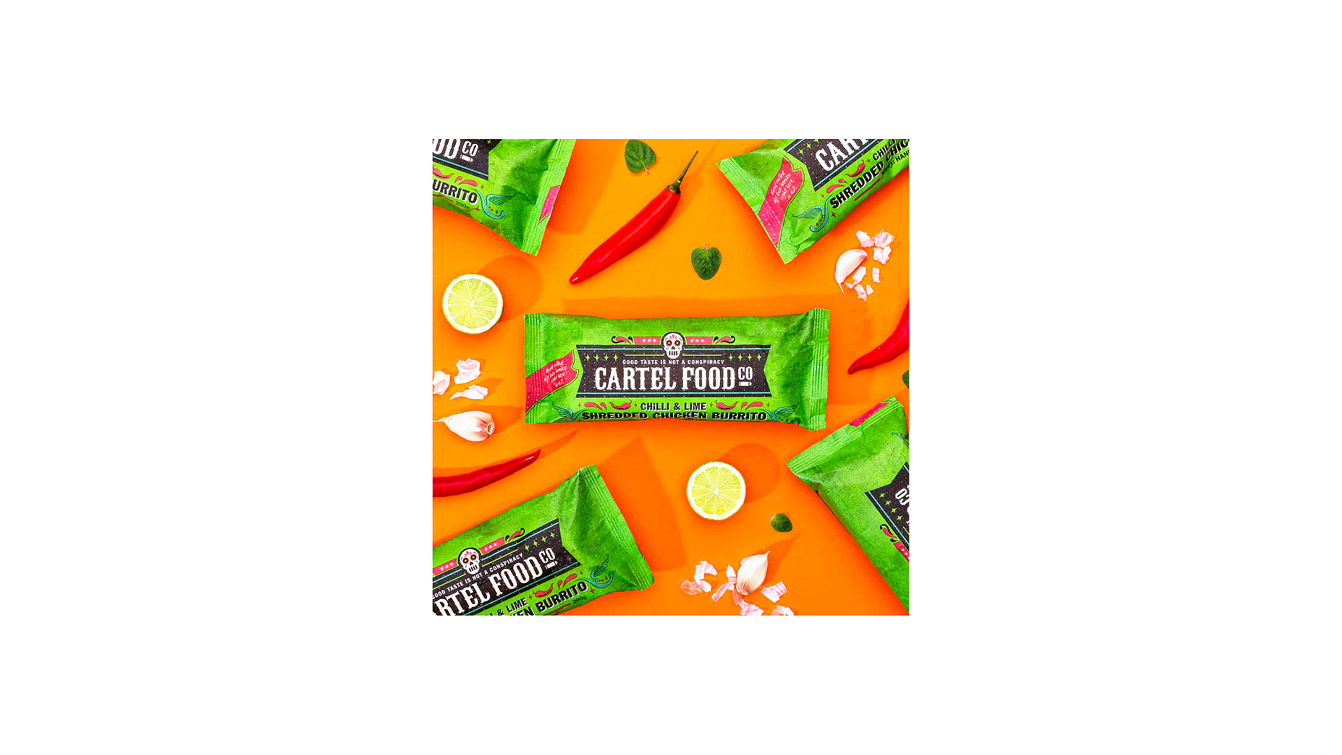 Cartel Burrito - Chilli Lime Chicken (200g x 12)