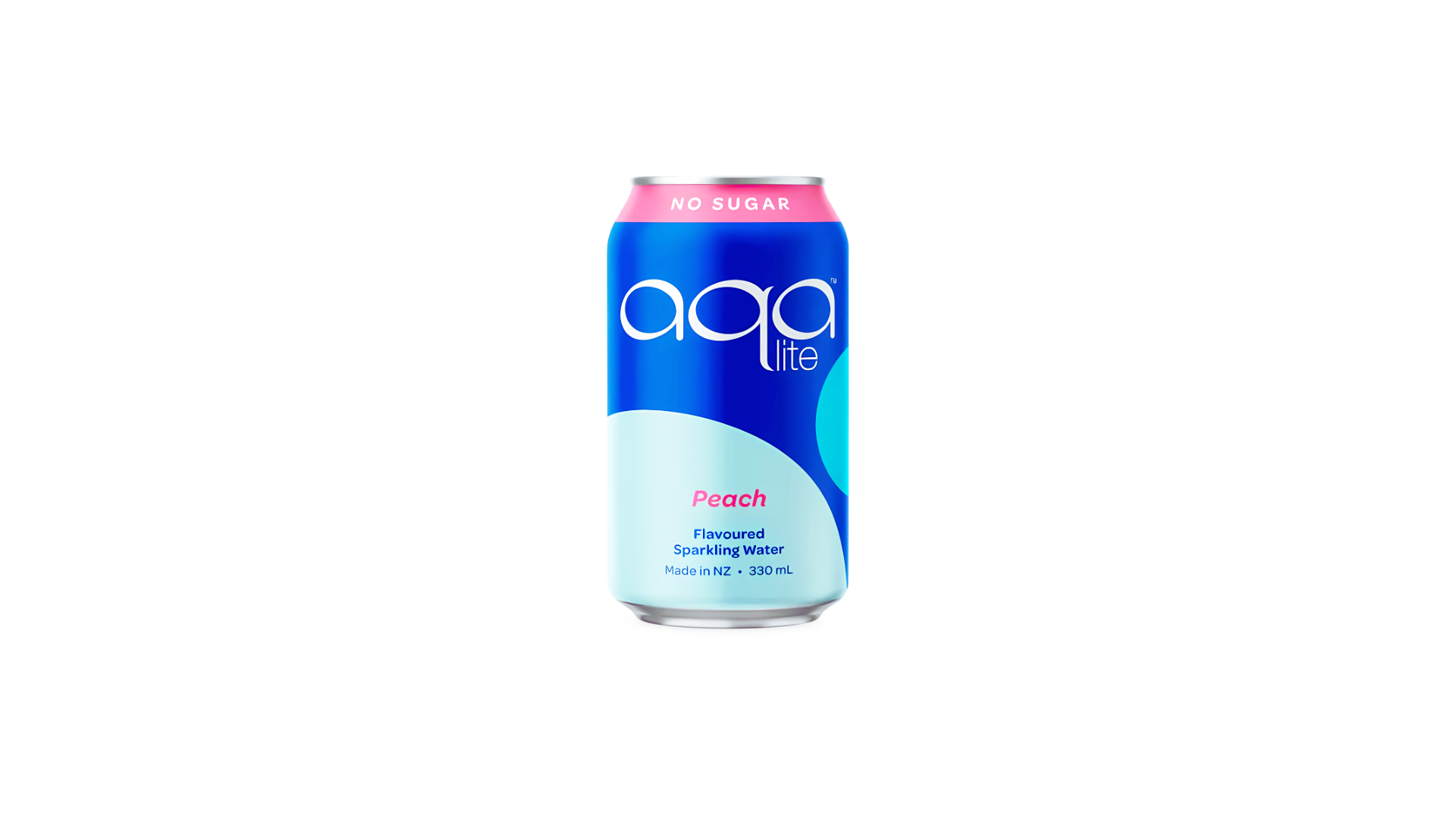 Aqa Lite Sparkling Water - Peach (330ml x 12)